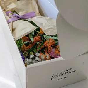 DIY KIT - Box of flowers - ערכת עשה זאת בעצמך