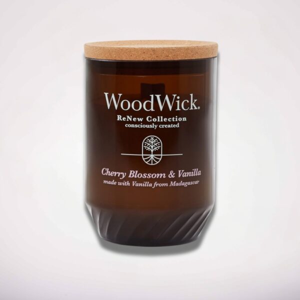 נר WoodWick - Cherry Blossom And Vanilla Large