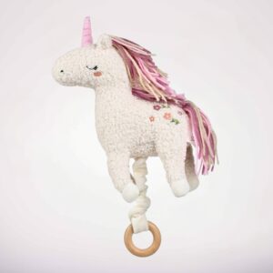 רעשן מנגן טדי Unicorn