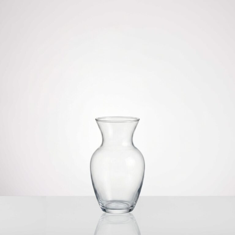 Clear Funnel Vase - S