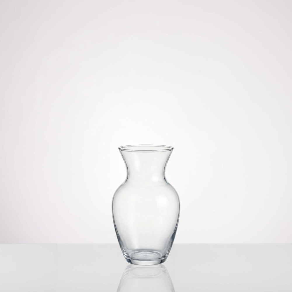 Clear Funnel Vase - S